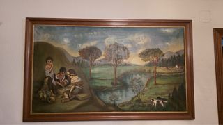 Cuadro Pintura al Óleo Paisaje