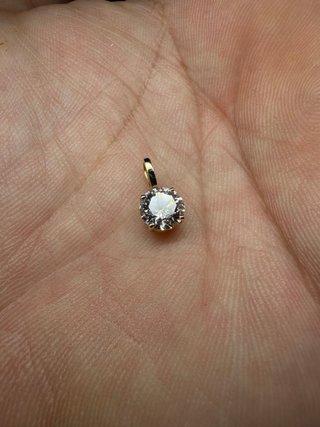 Colgante Diamante 1.08ct D/VS1 Oro 14k