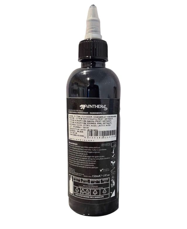 Tinta para tatuajes Panthera Ink BLK GOLD 150ml