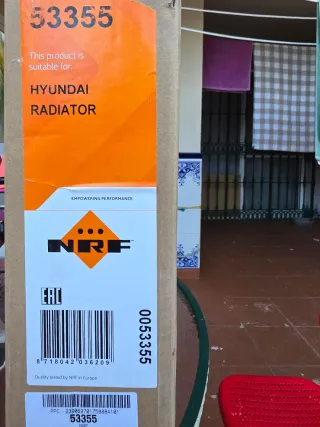 Radiador NRF 53355 Hyundai