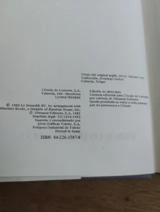 Libro 2010: Odisea Dos