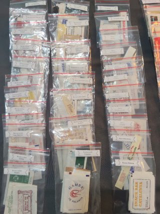 Lote +1000 bustine di zucchero varie