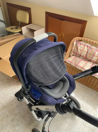 Carrito de bebé Jane Rider azul