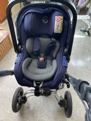 Carrito de bebé Jane Rider azul