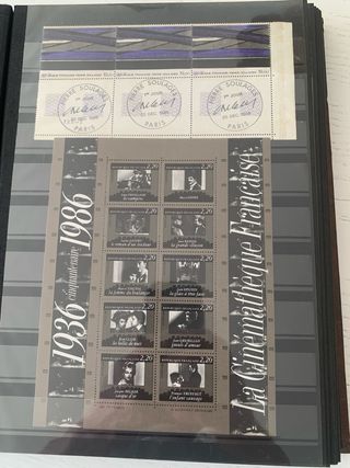 Colección sellos franceses