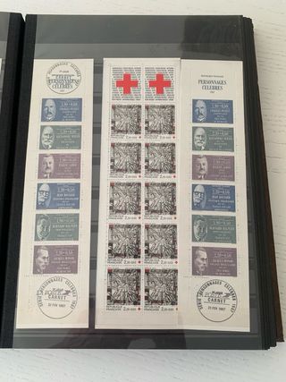 Colección sellos franceses