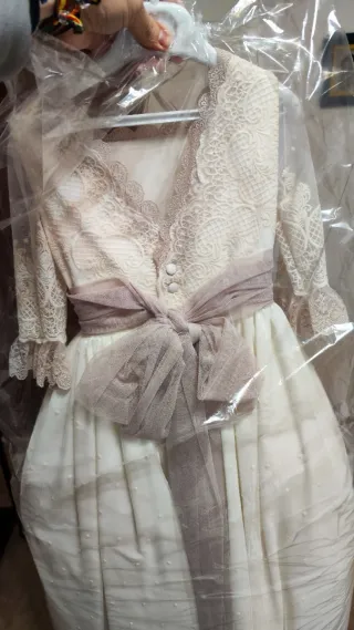 Traje Comunión Niña Montserrat Lozano Talla 6