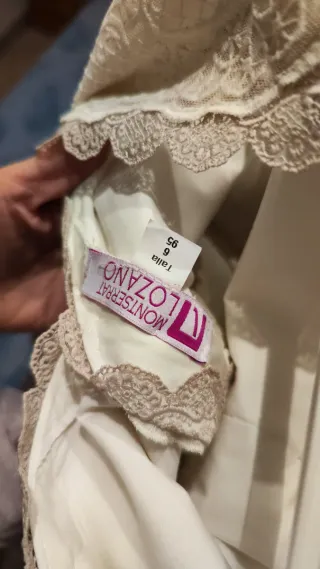 Traje Comunión Niña Montserrat Lozano Talla 6