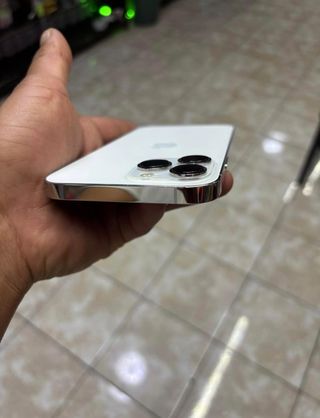 iPhone 13 Pro Max 256GB Plata con blanco