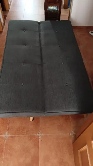 Sofá cama gris 1.20x1.90