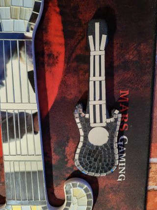 Espejo Guitarra Mosaico Decorativo Pared x2