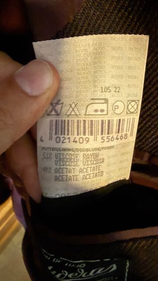 Americana Hugo Boss Marrón