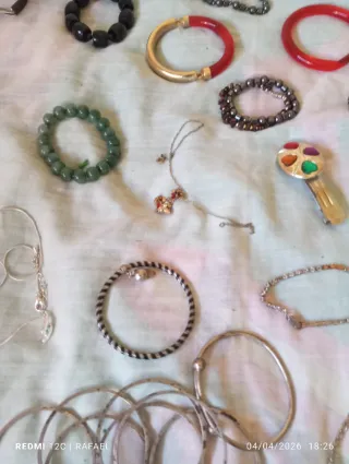 50 Jollerias variados mujer Collar y pulsera años
