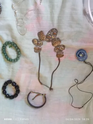 50 Jollerias variados mujer Collar y pulsera años