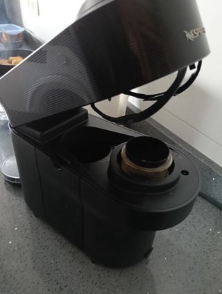 Macchina da caffè Nespresso nera