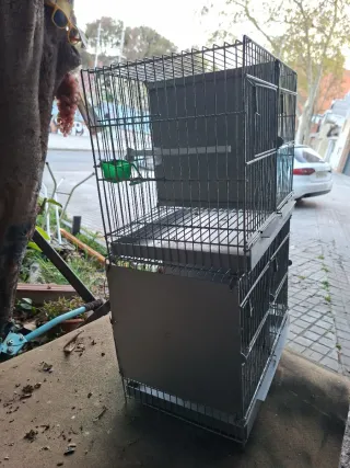 2 Jaulas para pájaros
