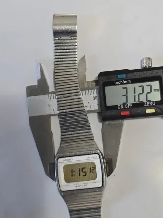 Orologio Seiko Vintage Digitale al Quarzo LC