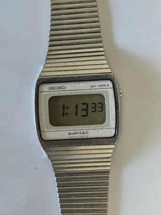 Orologio Seiko Vintage Digitale al Quarzo LC