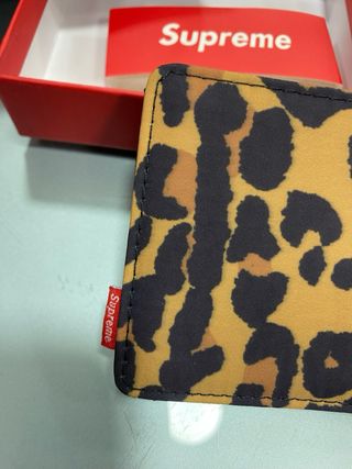 Portafoglio Supreme leopardato