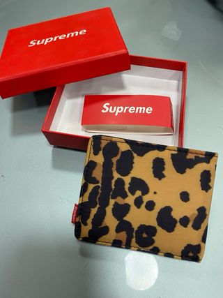 Portafoglio Supreme leopardato