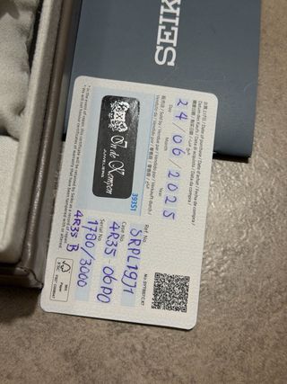 Reloj Seiko Presage Edición Limitada