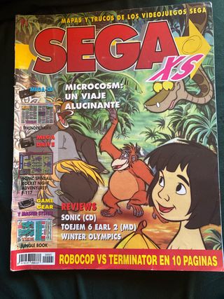Revista SEGA XS - Mapas y Trucos Videojuegos