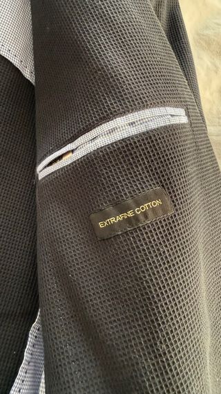 Americana Massimo Dutti Azul Marino