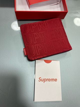 Portafoglio Supreme Rosso