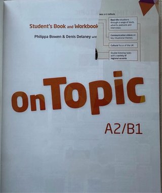 Libro “On Topic A2/B1”