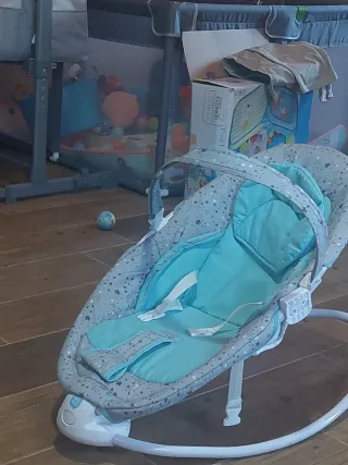 Hamaca para bebé con estrellas