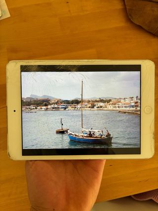 iPad Mini 1 Plata/Blanco