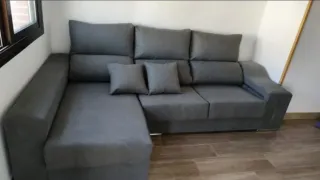 Sofá Chaiselongue Gris
