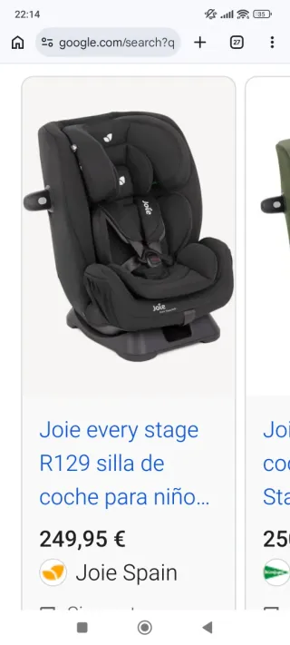 Silla coche Joie 0-12 años JOIE