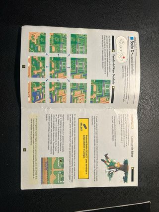 Manual Zelda A Link to the Past SNES PAL