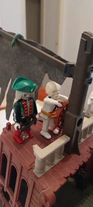 Playmobil,barco fantasma,lote,barco,piratas,isla