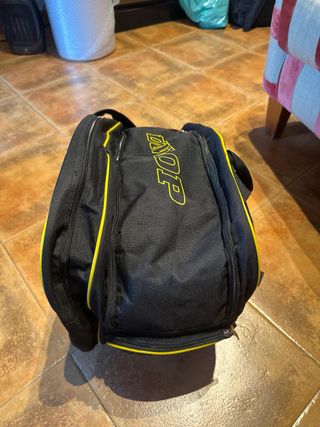 Bolsa Tenis/Pádel Dunlop Negra y Amarilla