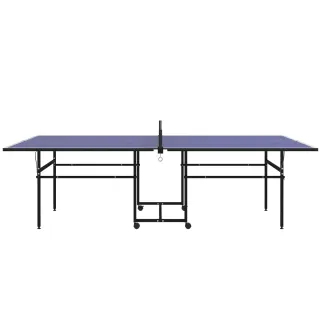 Mesa de Ping-Pong Plegable con 4 Ruedas Red 2 Pala