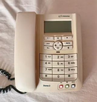 Teléfono Domo 2 Movistar Beige