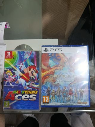 super mariotennis Aces monster hunter sturies 3