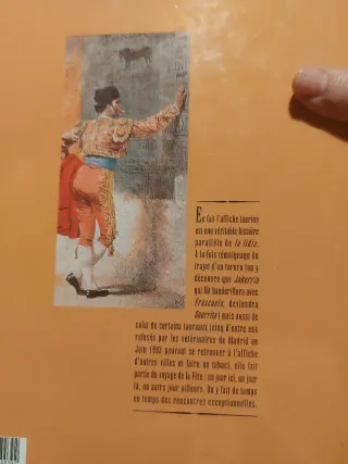 Libro  carteles  toros dedicado Tauromaquia