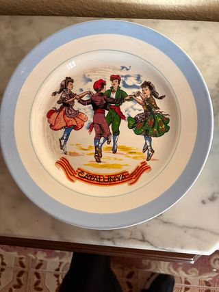 Platos de cerámica Cataluña