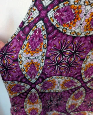 Vestido estampado verano talla única