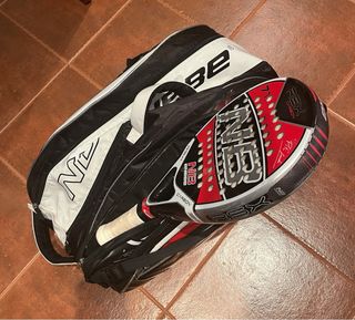 Pala Padel NB RSX Carbon + Paletero