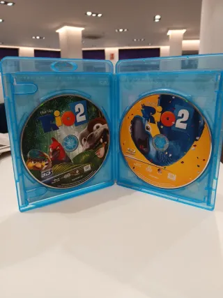 Rio 2 Blu-ray y Blu-ray 3d