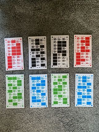 Juego Bingo Loteria 48 Cartones