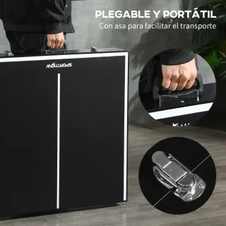Mesa Ping Pong Plegable Aluminio