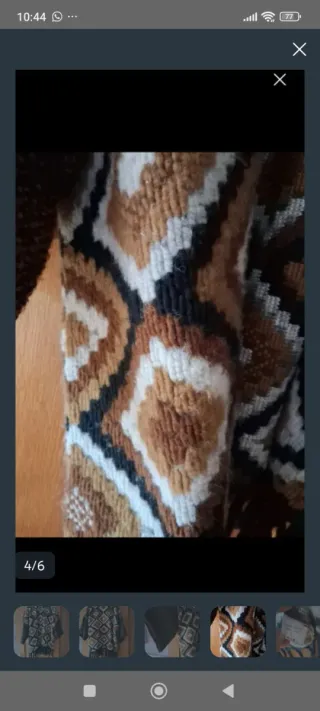 Poncho Étnico Talla Única