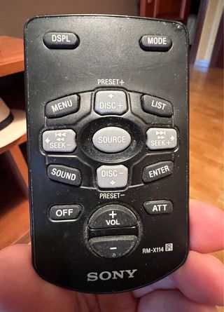 Radio CD Coche Sony Xplod DEH-1600UB