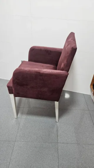Sillón Terciopelo Morado