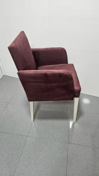 Sillón Terciopelo Morado